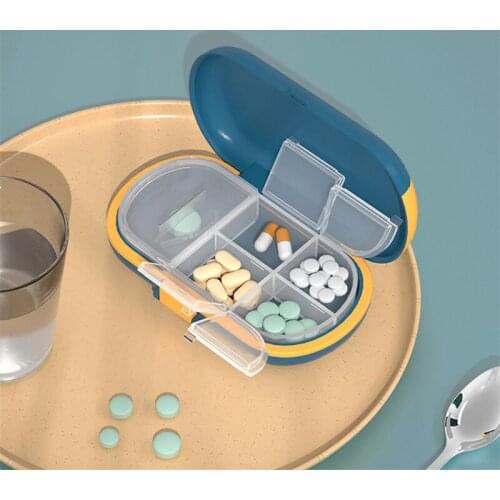 Travel Pill Case Medicine Storage Organizer Container Drug Tablet Portable pharmacy Capsule Tablet Container Empty pillbox Cases