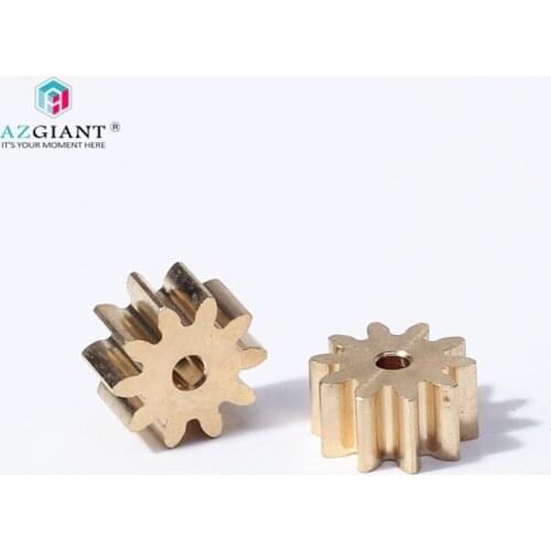 AZGIANT 2PCS 9.5*5*2mm 10 teeth gear for Mercedes BENZ rear tailgate trunk door lock motor W164 W251 ML350 GL450 ML400 W211 boot