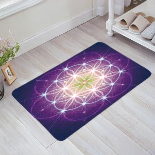 Flower Life Of Flower Doormat Non-slip Rug Soft Bath Mats Bathroom Supplies Carpet Living Room