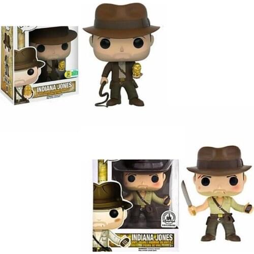 FUNKO Raiders of the Lost Ark & INDIANA JONES #199 200# Vinyl Action Toy Figures Collection Model Toys for Children Gift