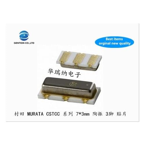 5pcs 100% new and orginal CSTCC4M00G56-RO 47PF passive patch crystal 7X3 3 pin 4M 4MHZ 4.000MHZ