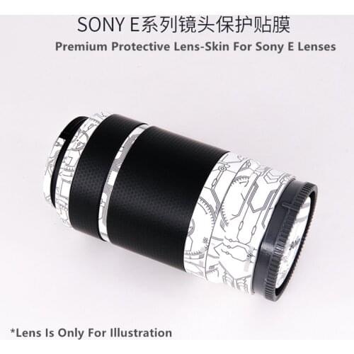 Lens Skin Decal Sticker Wrap Film For Sony E 55-210 Anti-scratch Protector Cover Case