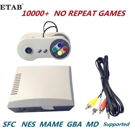 Retro Built-in 10000+ No Repeat Games Game Console Mini Classic Handheld TV Video Game Player Dual Gamepads Save Progress