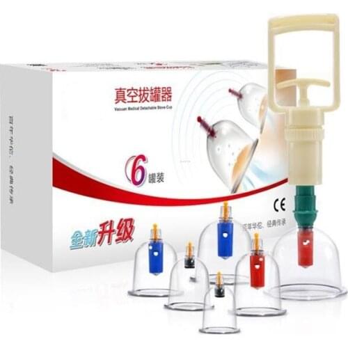 Vacuum cupping B6 household explosion-proof thickening suction type vacuum cupping set 6 pack-akfh42
