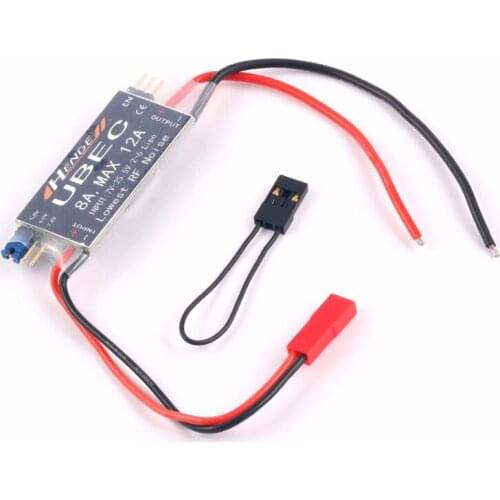 HENGE 8A UBEC Output 5V/6V/7.4V 6A/8A Max 12A Inport 7V-25.5V 2-6S Lipo/6-16 cell Ni-Mh Input Switch Mode BEC for RC Helicopter