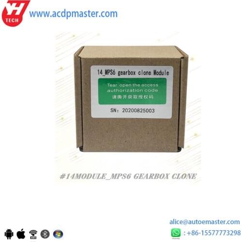 Yanhua Mini ACDP Module 14 ：MPS6 gearbox clone for JLR，Vol-vo，For-d，Dod-ge，etc