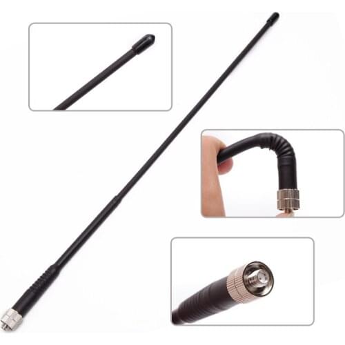 Abbree NA-777 Colorful Dual Band VHF/UHF SMA-Female Walkie Talkie Antenna for Handheld Baofeng UV-5R UV-82 BF-888S Ham Radio