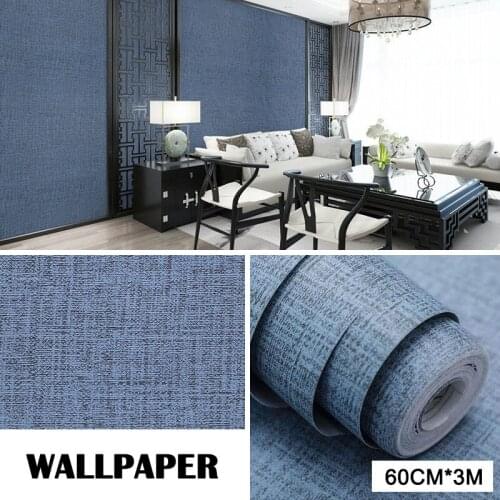 3 Meters Household Decoration Thick Waterproof Wallpaper Self-adhesive Solid Color Wallpaper Home Wall Sticker