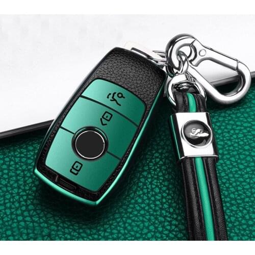 Car Key Cover Case Shell Protective Bag Soft TPU For Mercedes Benz A C E S G GLS Class W177 W205 W213 W222 G63 X167 Maybach