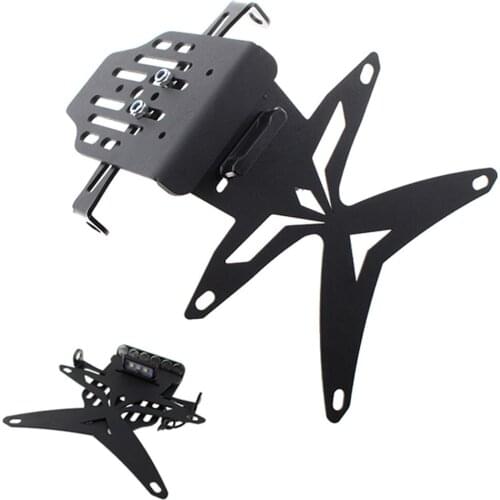 For KAWASAKI Z650 NINJA 650 Can be folded tail tidy fender rear support license plate frame rear card 2017-2018-2019