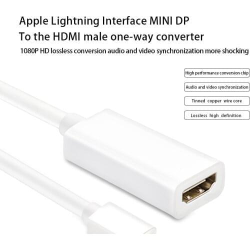 Mini DisplayPort Display Port DP Male to HDMI-compatible Female Adapter Converter Cable For Apple Mac Macbook Pro Air