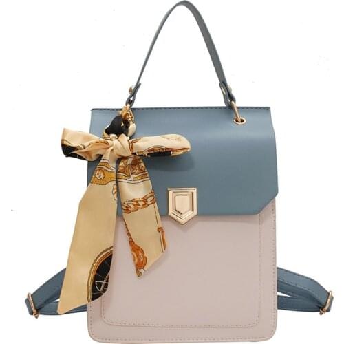 New Designer Small Woman Backpack Fashion Female Double Shoulder Bags Soft Leather Schoolbag for Teenager Girls Travel Rucksack