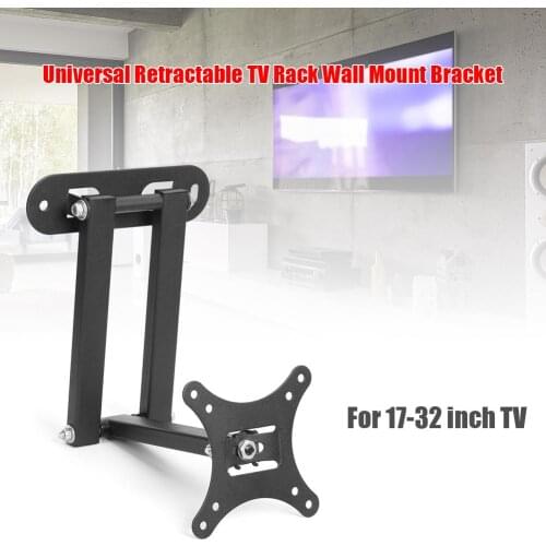 Adjustable Full Motion 30kg TV Frame Holder Stand Multi-function Simplicity Practical Durable 17 to 32 inch TV Rack Bracket