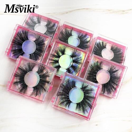 5D Faux Mink Eyelashes Wholesale Bulk Fluffy Dramatic Reusable Soft Lashes Extension Makeup Tools Beauty Vendors Cruelty Free