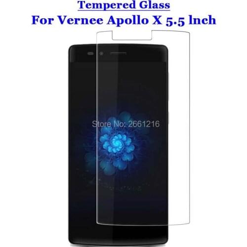 For Vernee Apollo X Tempered Glass 9H 2.5D Premium Screen Protector Film For Vernee Apollo X 5.5"