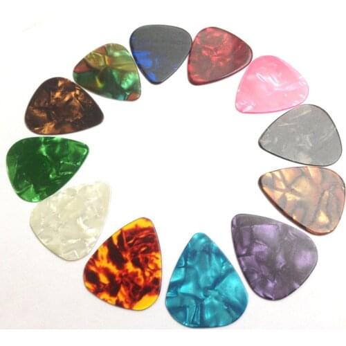 12 x rock picks - Mediators for guitars and basses 3 different thickness Repair Maintenance Tool Guitar Accessories Luthier Tool