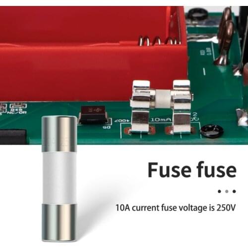 20pcs/10pcs Ceramic Fuse For Multimeter Instrument 600mA 10A Ceramic British Plug Fuse