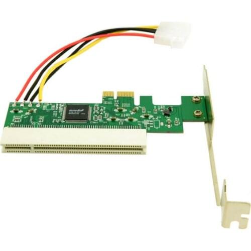 Zihan PCI-Express PCIE PCI-E X1 X4 X8 X16 To PCI Bus Riser Card Adapter Converter with Bracket for Windows