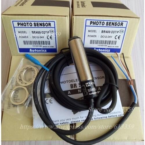 BR400-DDT-P BR400-DDT 12-24VDC M18 Autonics Photoelectric Switch 100% New High quality