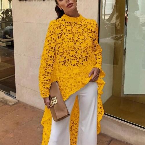 Dunayskiy Stand-up Collar Blouses