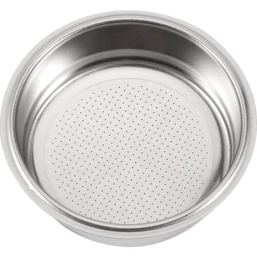 Coffee Filter,51mm Stainless Steel Coffee Filter Cup Basket,Non-Pressure Coffee Maker Filters,Coffee Machine Accessory