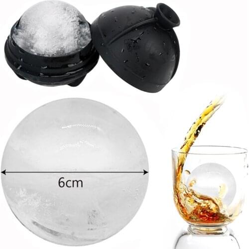6 cm Ball Ice Molds DIY Home Bar Party Cocktail Use Sphere Round Ball Ice Cube Makers Kitchen Ice Cream Moulds