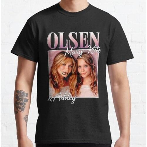 Men Tshirt Mary Kate and Ashley Olsen Vintage 90 s Women t shirt