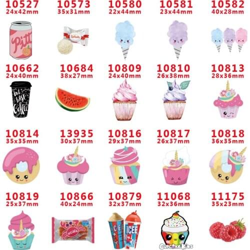 2018 new arrival Free shipping 30 pcs/package printed resin planar flat-back resins for Hair Bow Decoration PR13935