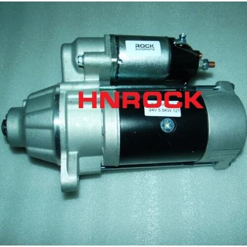 NEW HNROCK 24V 5.5KW 12T STARTER D11-101-50 FOR SHANGCHAI D4114