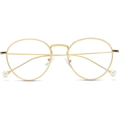 New Type Anti blue light Glasses Round Retro Spectacle Frame Computer goggles Prescription Blue Light Blocking Glasses Frames