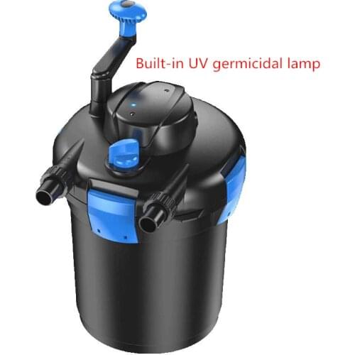 SUNSUN Small Fish Pond Filter Large Aquarium Filter Bucket Koi Pond Purifier Pool Circulation Equipment Contains germicidal lamp