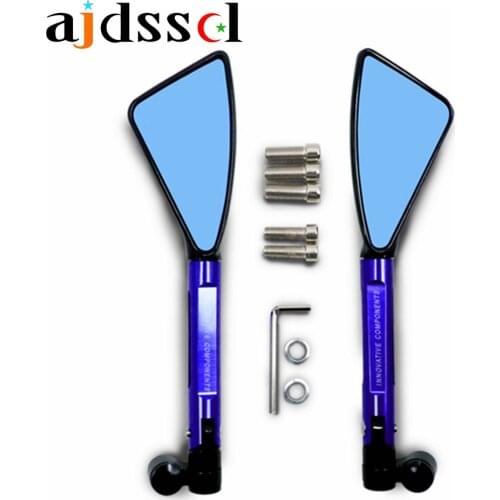 Universal Motorcycle/Scooter Side Mirror CNC Aluminum Rearview Mirror For Suzuki Harley Ducati Yamaha BWS PCX RSZ Honda MSX GSXR