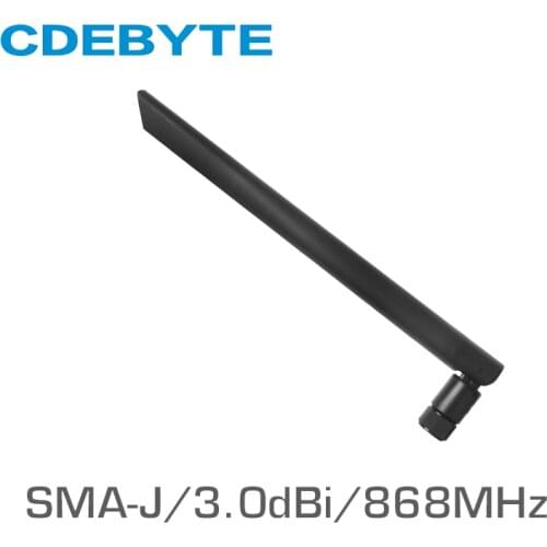 TX868-JKD-20 868MHz SMA-J interface 50 Ohm impedance less than 1.5 SWR 3.0dBi gain high-quality omnidirectional antenna