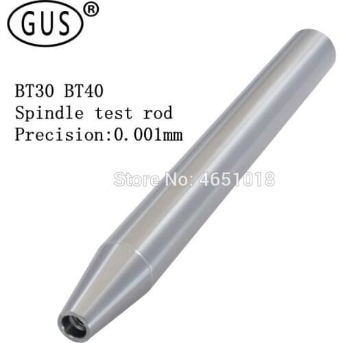 High-precision BT30 BT40 D32 D40 250mm 300mm spindle length rod Machine tool test rod Spindle taper test rod