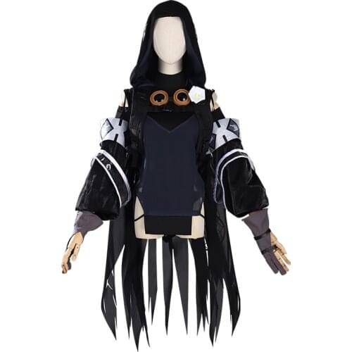 Arknights Tomimi Cosplay Costume Black Game Suit Uniform Halloween Party Outfit For Women Girls New 2020