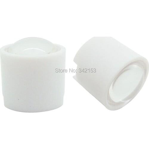 2000PCS Black White 10 Degree LED LENS Reflector Collimator 14.5mm For 1W 3W 5W High Power Star LED Light