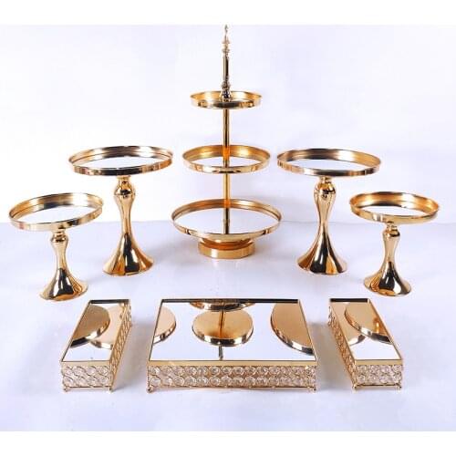 6pcs-11pcs Cake Stand Cupcake Tray Tools Home Decoration Dessert Table Decorating Party Suppliers Wedding Display