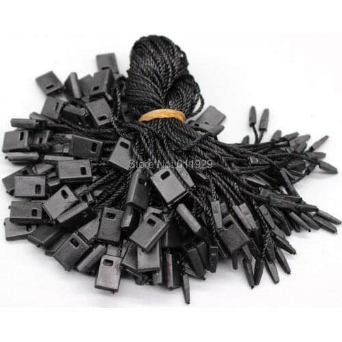 Free Shipping TOP quality Sling/exquisite clothing string buckle/string seal/tag cord/garment hang tag sling line 1000 pcs a lot