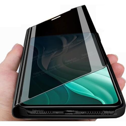 For Xiaomi 11i Case Smart Mirror Flip Magnetic Phone Cover On Xaomi Xiomi Mi 11 i Mi11 i Mi11i Stand Shockproof Protective Couqe