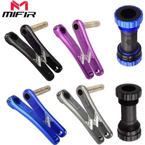 G116 MTB bike integrated single disc GXP crank with bottom bracket Aluminum Alloy Bicycle Chain Road Crank Arm Crankset