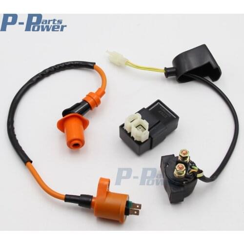 GY6 50CC 110CC 125CC 150CC CDI PERFORMANCE IGNITION COIL STARTER RELAY CHINESE SCOOTER ATV NEW
