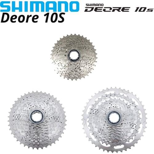 Shimano Deore 10 Speed bike cassette M6000 M4100 HG50 HG500 CS-M4100 10S 10V SLX XT mtb Mountain bicycle freewheel 36T 42T 46T