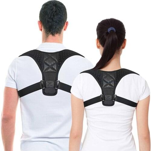 Hot Posture Corrector Adjustable Back Shoulder Correction Brace Belt Clavicle Fracture Support sy998