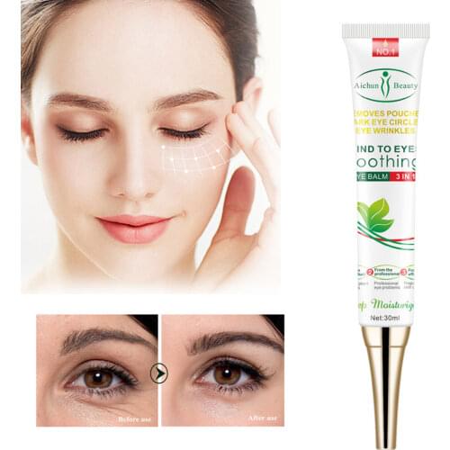 Instant Remove Eye bags Cream Anti-Puffiness Dark Circles Remover Gel Eye Skin Moisturizing&Nourish Anti-Aging Eye Cream Unisex