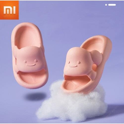 Xioami Cartoon Slipper Cute Bear Kids Shoes Non Slip Soft Toddler Baby Footwear Boys Girls Childrens Beach Sandals Summer Fruit