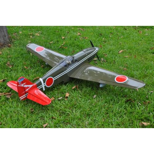 Kawasaki Ki-60 Hien 52.8in/1343mm Nitro & Electric WWII Scale RC Plane Updated Version