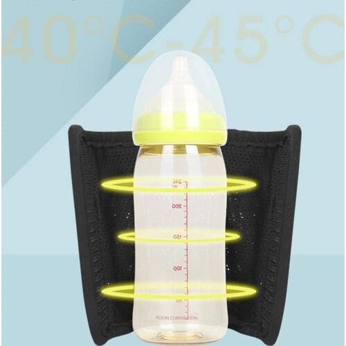 USB Bottle Warmer Bag Heating Constant Temperature Hot Milk Artifact Portable Smart For Baby Travel Adjustable Milk Warmer