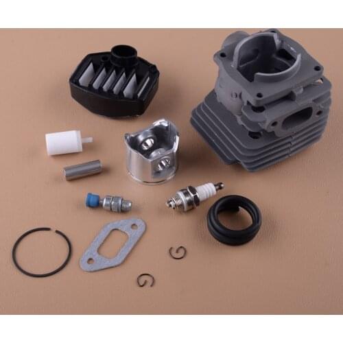 47mm Cylinder Piston Kit 537157302 Fit for Husqvarna 357XP 359 357 XP Air Fuel Filter