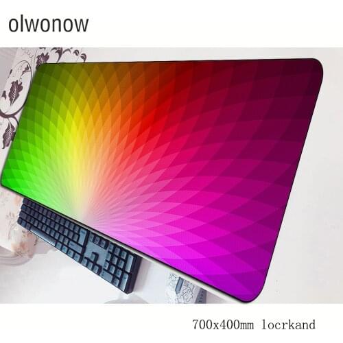 Rgb mousepad 700x400x3mm gaming mouse pad gamer mat big game computer desk padmouse keyboard Fashion large play mats
