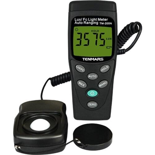 TM-205N Handheld Digital Illuminator Split Type Photometer Imported Visible Light Meter